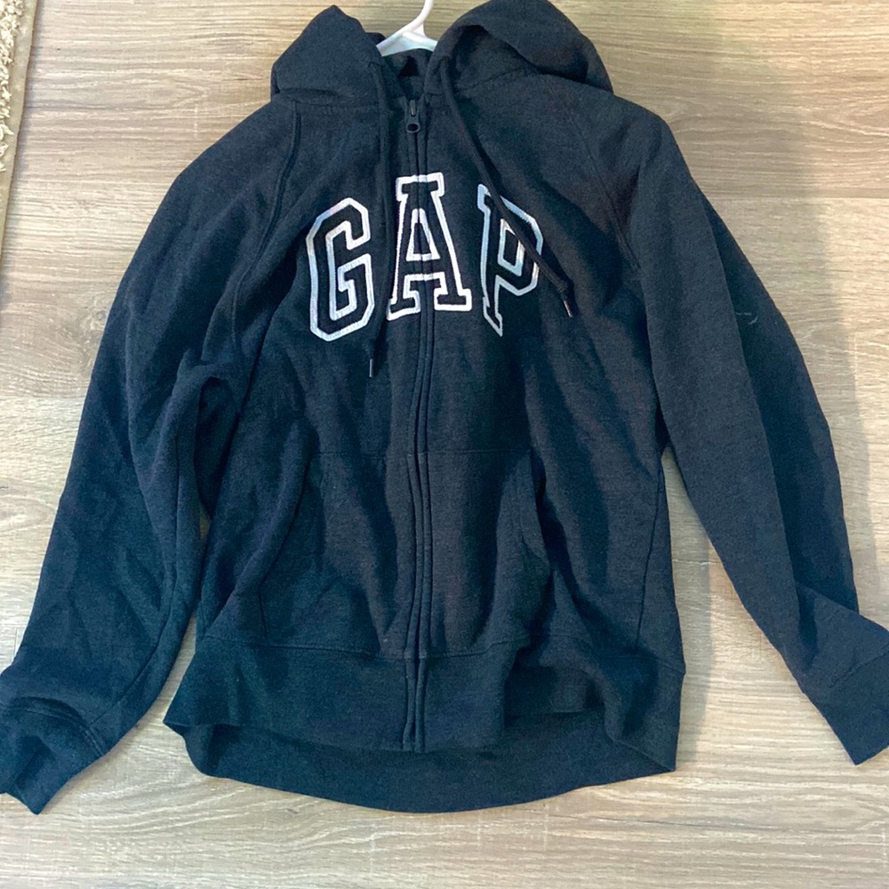 Grey/Black GAP Hoodie Jacket
